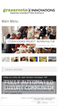 Mobile Screenshot of grassrootsinnovations.org